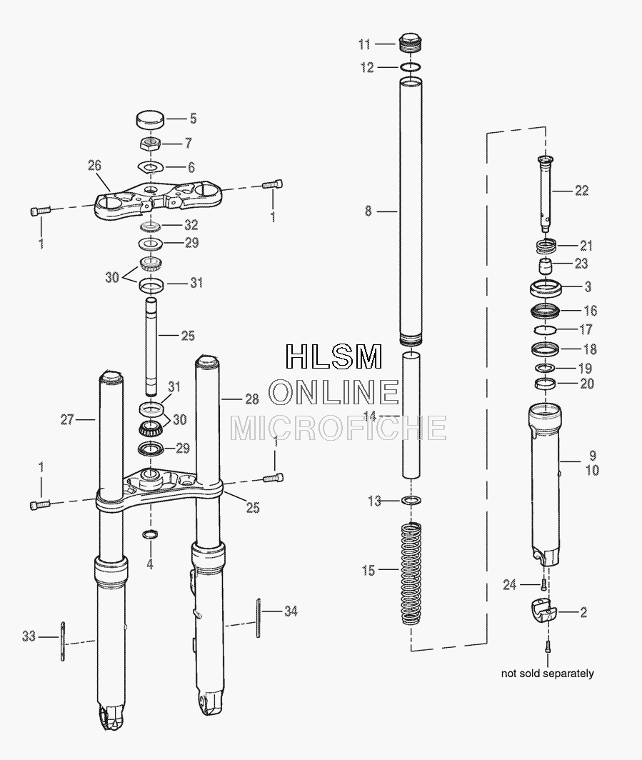 Harley Davidson Bolt Size Chart