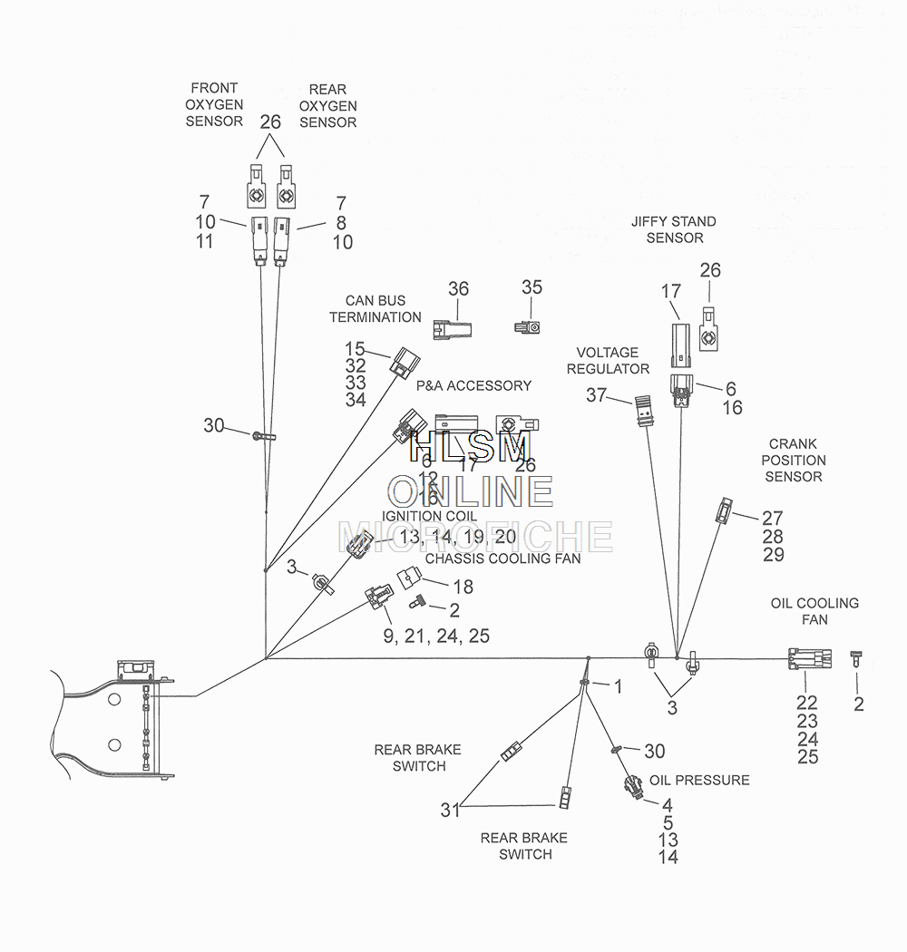 31 Harley Davidson Tail Light Wiring Diagram