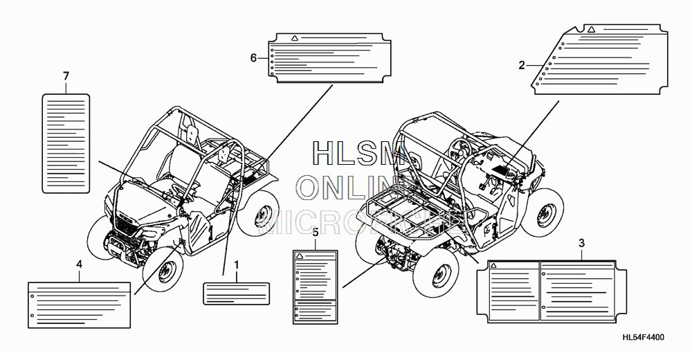 30 Honda Pioneer Parts Diagram - Wiring Diagram Database