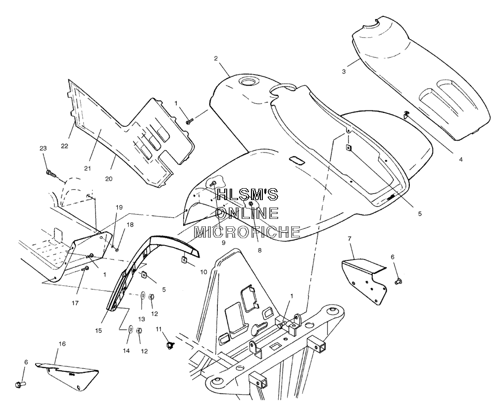 29 2004 Polaris Sportsman 400 Parts Diagram Wiring Database 2020