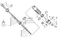 REAR SUSPENSION FRONT ARM SHOCK ABSORBER