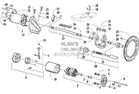 FLEX-DRIVE STARTER MOTOR ASSEMBLY (OPTIONAL)