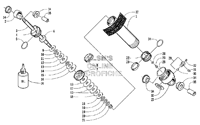 REAR SUSPENSION REAR ARM SHOCK ABSORBER (LE)