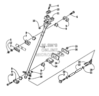 STEERING POST ASSEMBLY