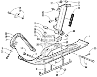 SKI AND SPINDLE ASSY.
