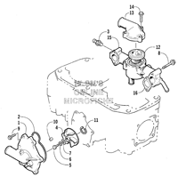 WATER PUMP/WATER MANIFOLD ASSY.