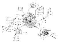 ENGINE AND RELATED PARTS