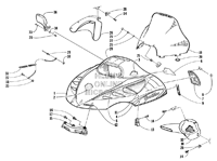 HOOD AND WINDSHIELD ASSEMBLY
