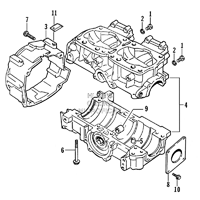 CRANKCASE ASSEMBLY