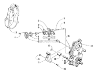 DROPCASE CHAIN TENSION ASSEMBLY