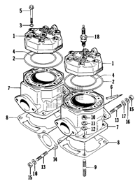 CYLINDER AND HEAD ASSEMBLY