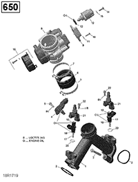 AIR INTAKE MANIFOLD AND THROTTLE BODY