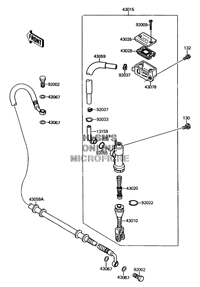 BRAKE - MASTER CYLINDER - REAR
