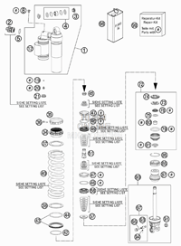MONOSHOCK DISASSEMBLED