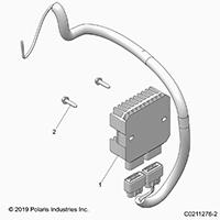 VOLTAGE REGULATOR W/ MOUNTING