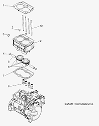 PISTON AND CYLINDER