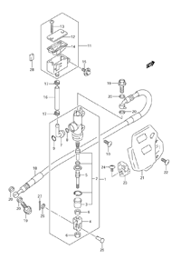 BRAKE - REAR MASTER CYLINDER