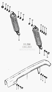 CHAIN CASE - SHOCK ABSORBER