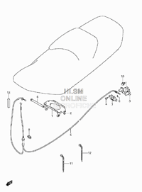 SEAT SUPPORT BRACKET
