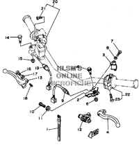 HANDLE SWITCH-LEVER