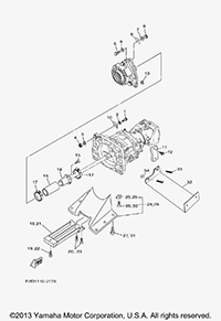 INTAKE AND RIDE PLATE ASSY