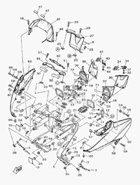 COWLING W/ LEG SHIELD
