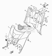 COWLING W/ LEG SHIELD