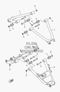 SUSPENSION - REAR ARM